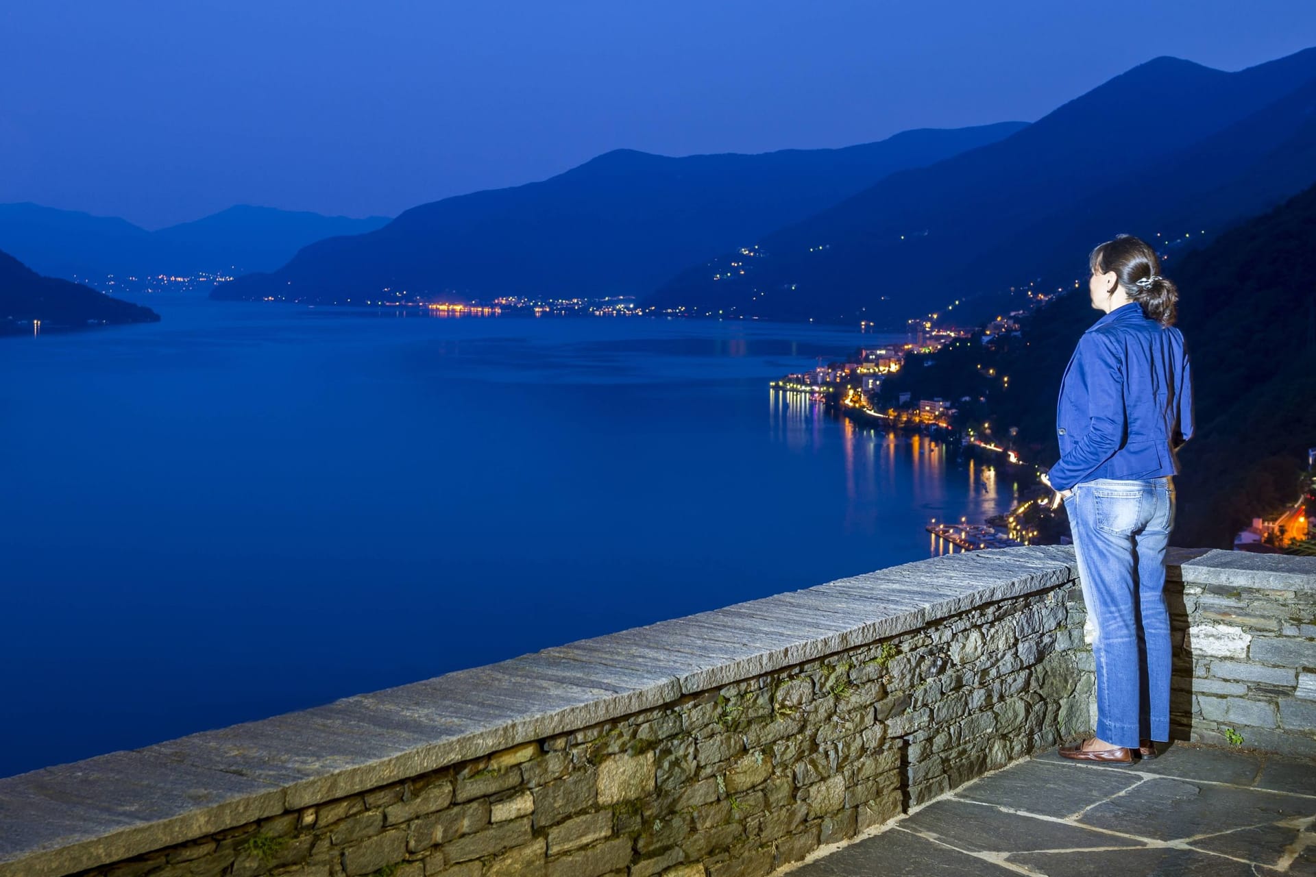 Der Lago Maggiore (Archivbild): Hier ereignete sich das Unglück.