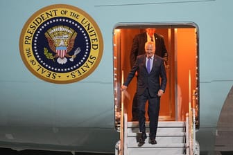 US-Präsident Biden in Berlin - Ankunft