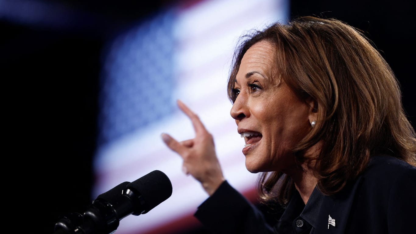 Kamala Harris: Das Rennen ums Weiße Haus ist offen.