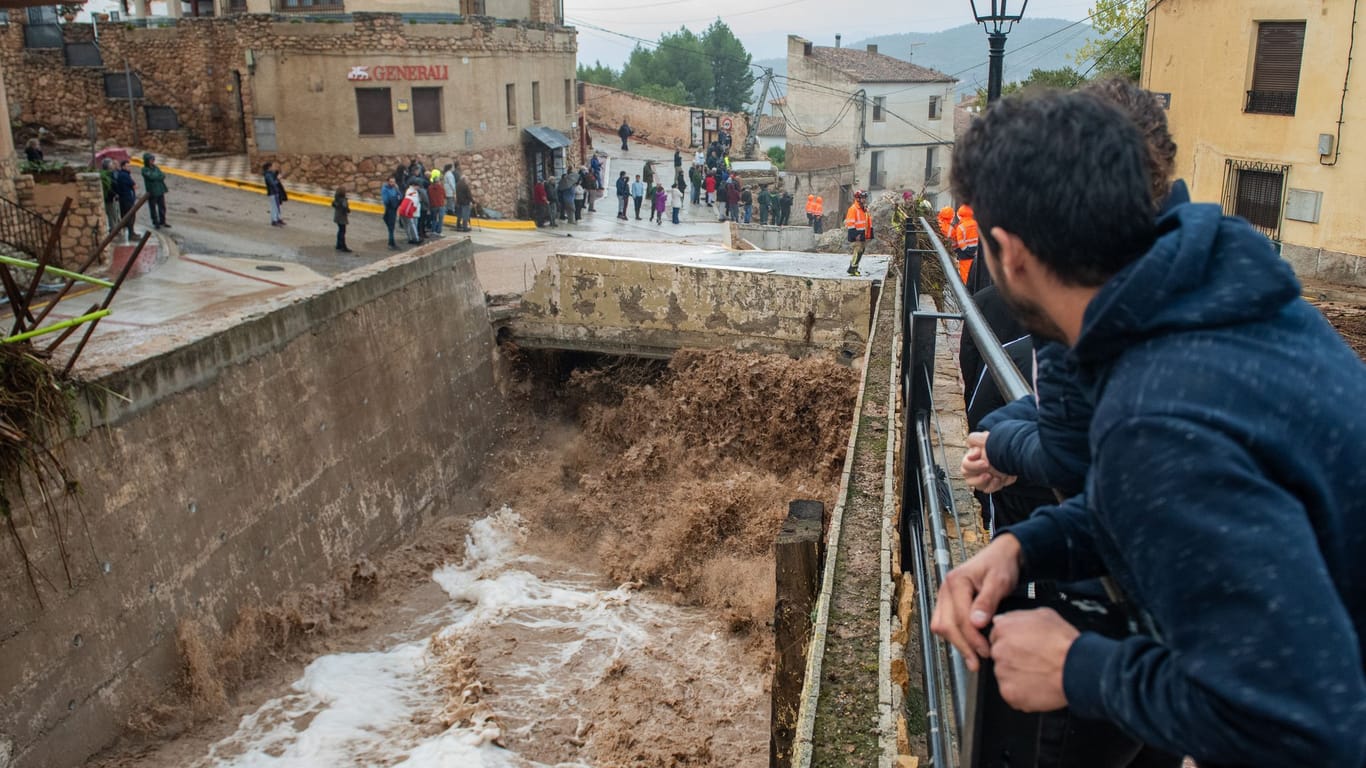 Überflutungen in Spanien