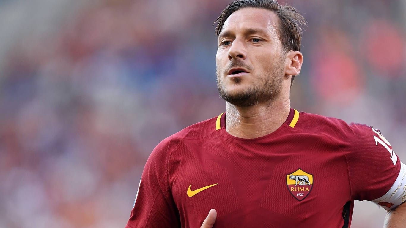 iFrancesco Totti: Er spielte in seiner Karriere nur für einen Verein.