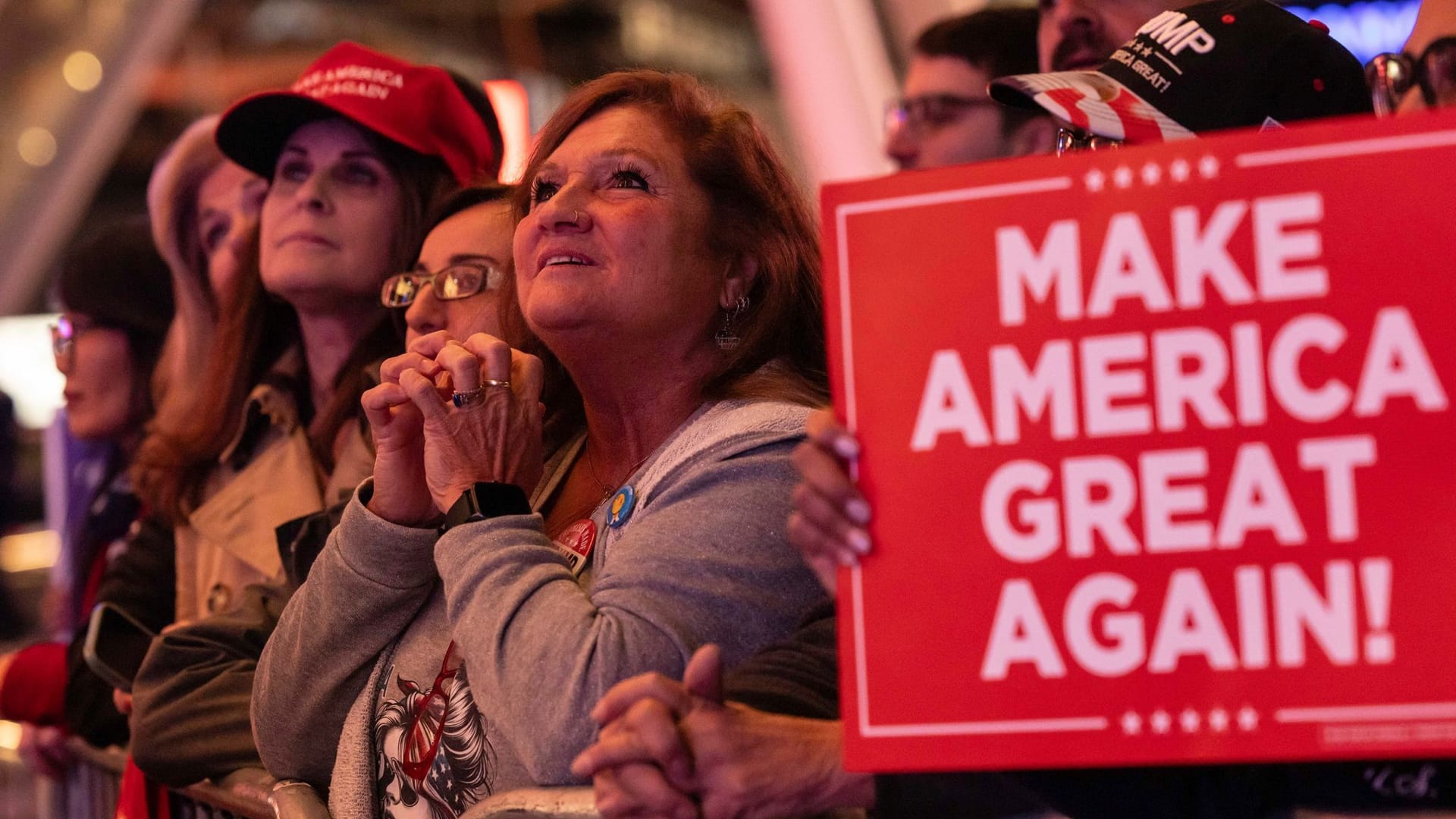 Wahlkampf in den USA - Trump in New York