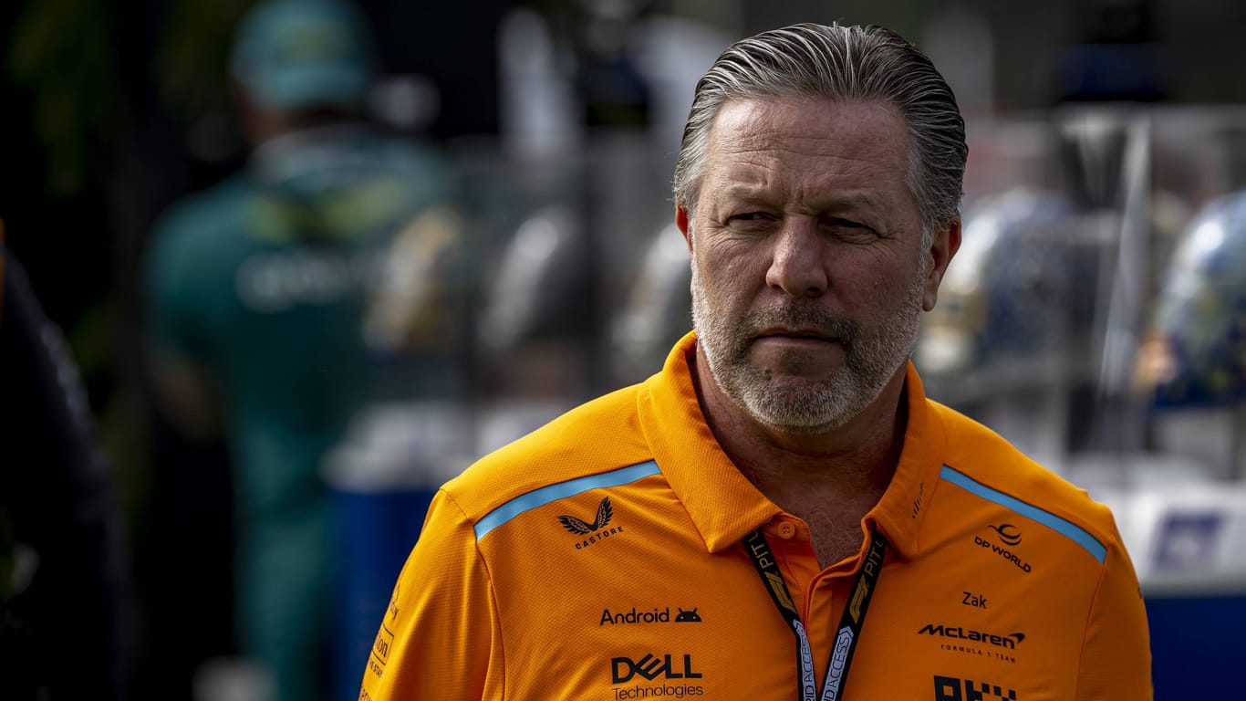 Zak Brown: Der McLaren-Boss fand deutliche Worte für Max Verstappen.