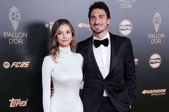 Mats Hummels und Nicola Cavanis beim Ballon d'Or.