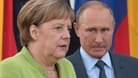 Angela Merkel und Wladimir Putin (Archivbild): Deutschland setzte in seiner Russlandpolitik stark auf Hoffnung.