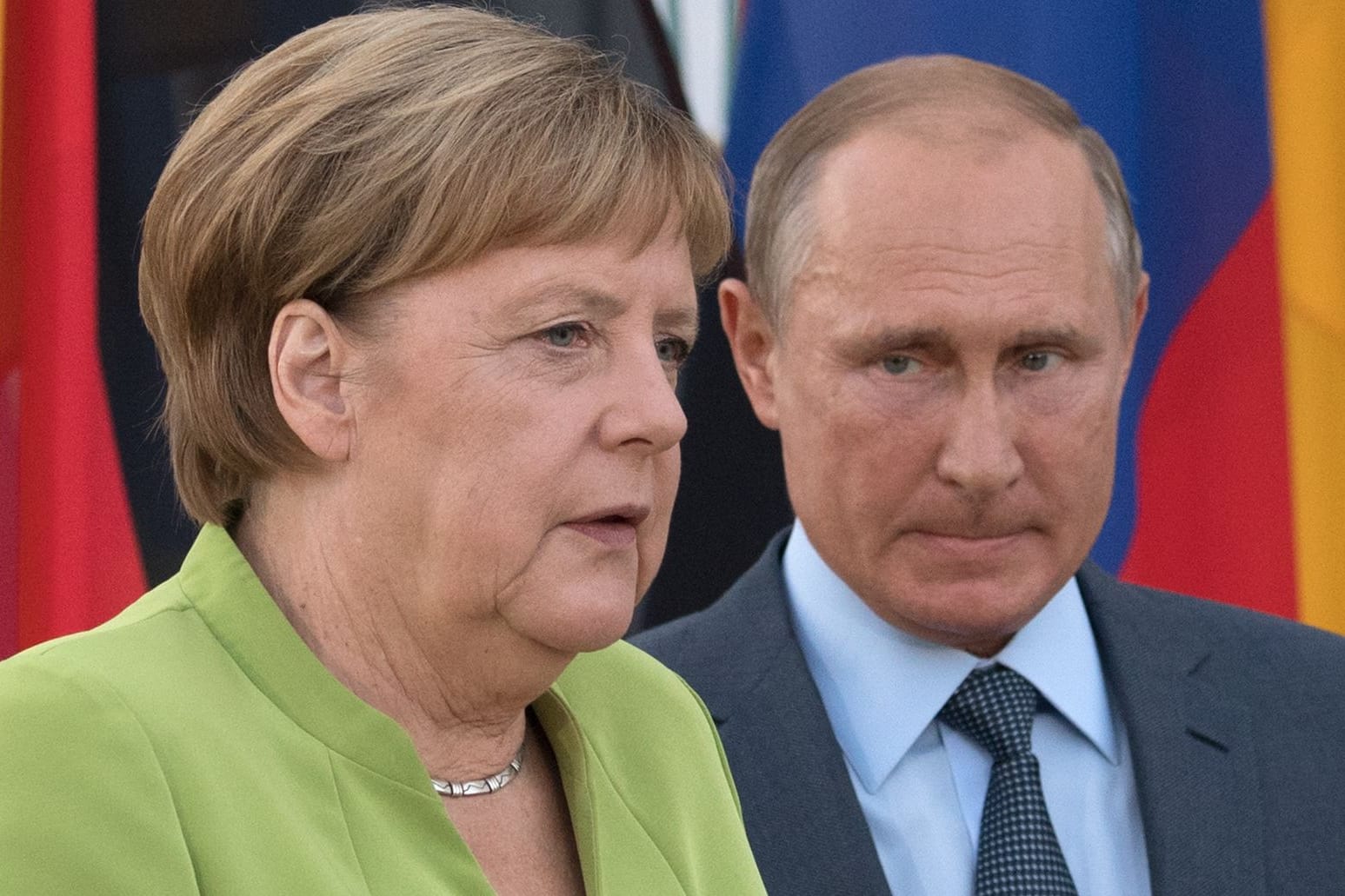 Angela Merkel und Wladimir Putin (Archivbild): Deutschland setzte in seiner Russlandpolitik stark auf Hoffnung.