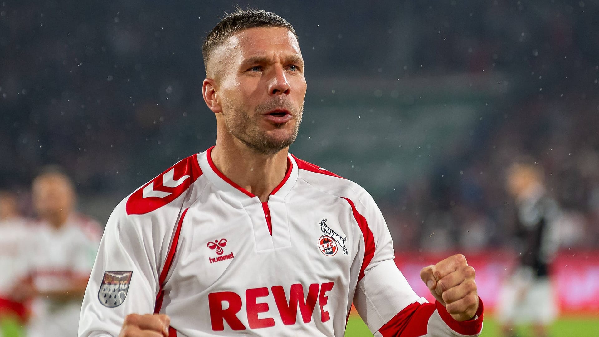 Lukas Podolski: Er trug ein letztes Mal das Kölner Trikot.