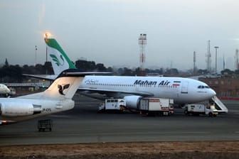 Flugzeug der iranischen Fluggesellschaft Mahan Air