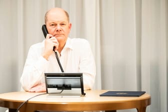 Bundeskanzler Olaf Scholz (SPD)