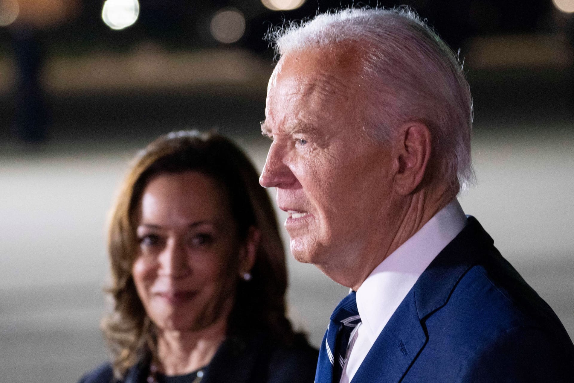 Kamala Harris und Joe Biden: Der Präsident trat im Sommer von seiner Kandidatur zurück.