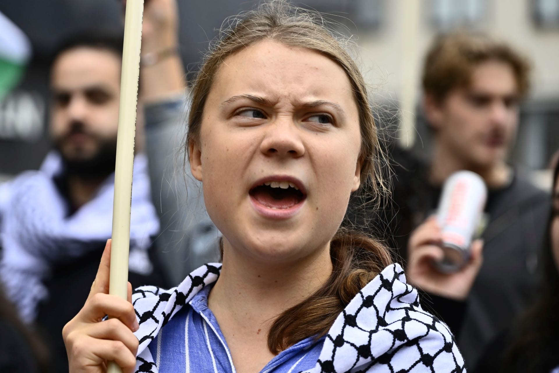 Greta Thunberg (Archivbild): Die Klimaaktivistin hat schon an mehreren Pro-Palästina-Demonstrationen teilgenommen.