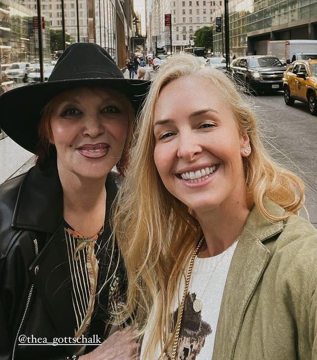 Thea und Melissa Gottschalk in New York im Oktober 2024.