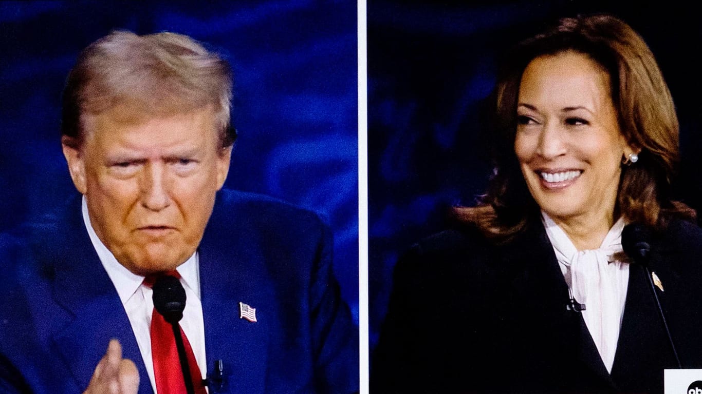 Donald Trump und Kamala Harris: Beiden Kampagnen steht eine große Menge Geld zur Verfügung.