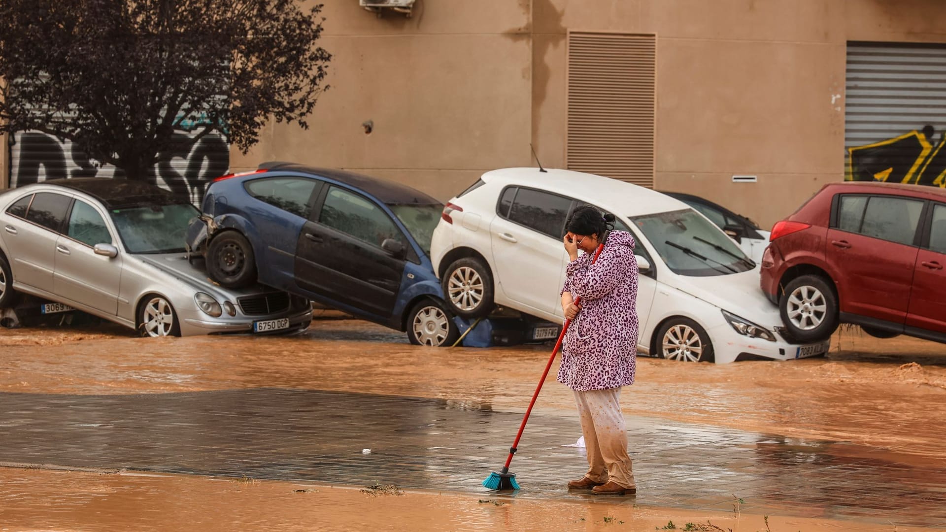 Überflutungen in Spanien