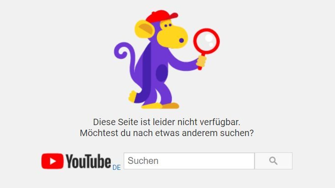 Leerstelle bei YouTube: Soufi-Siavashs neuer Kanal ist nach einer Anfrage von t-online dazu gesperrt worden.