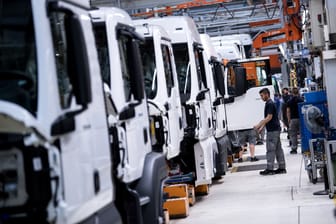 Lkw-Produktion bei VW-Tochter Traton