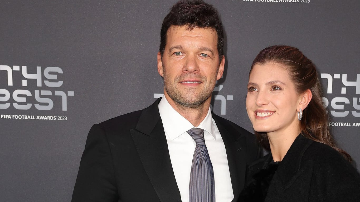 Michael Ballack und Sophia Schneiderhan: Sie sind seit 2022 ein Paar.