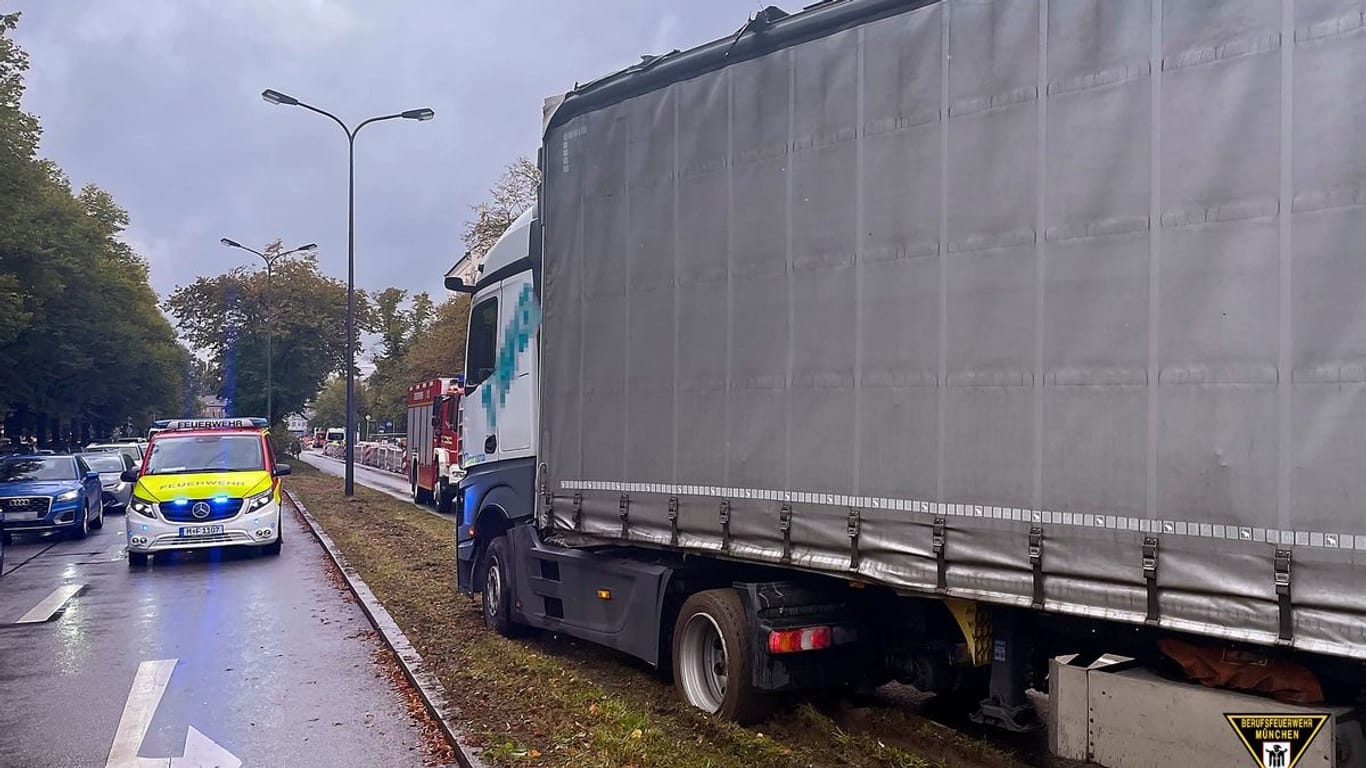 in der Aschheimer Straße in München kam es zu Verkehrschaos