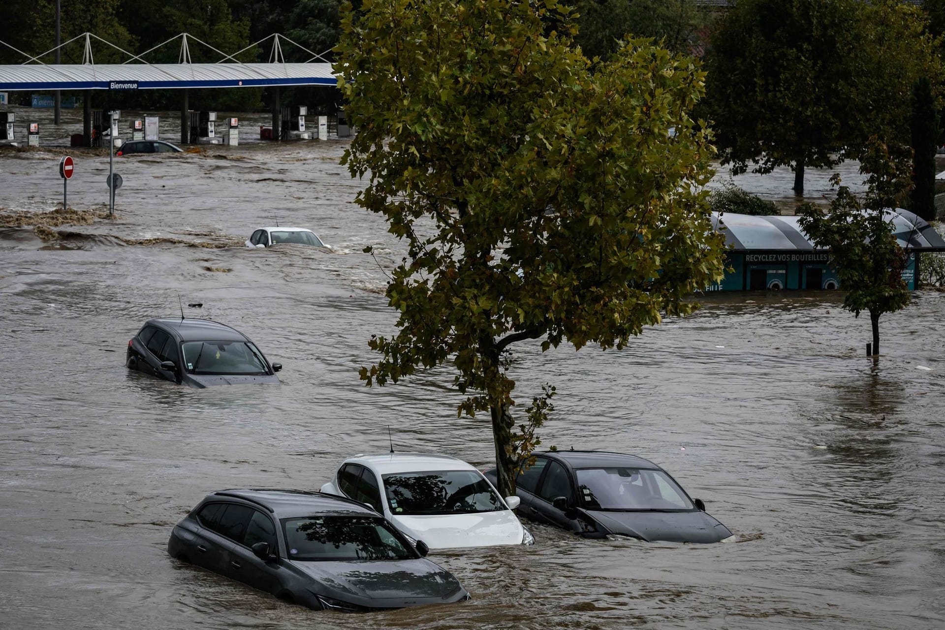 Überschwemmungen in Frankreich