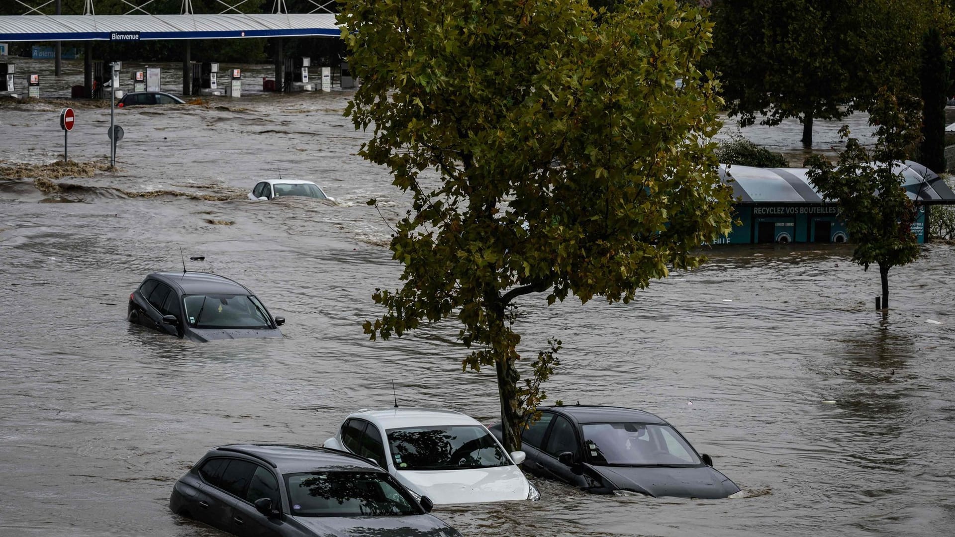 Überschwemmungen in Frankreich