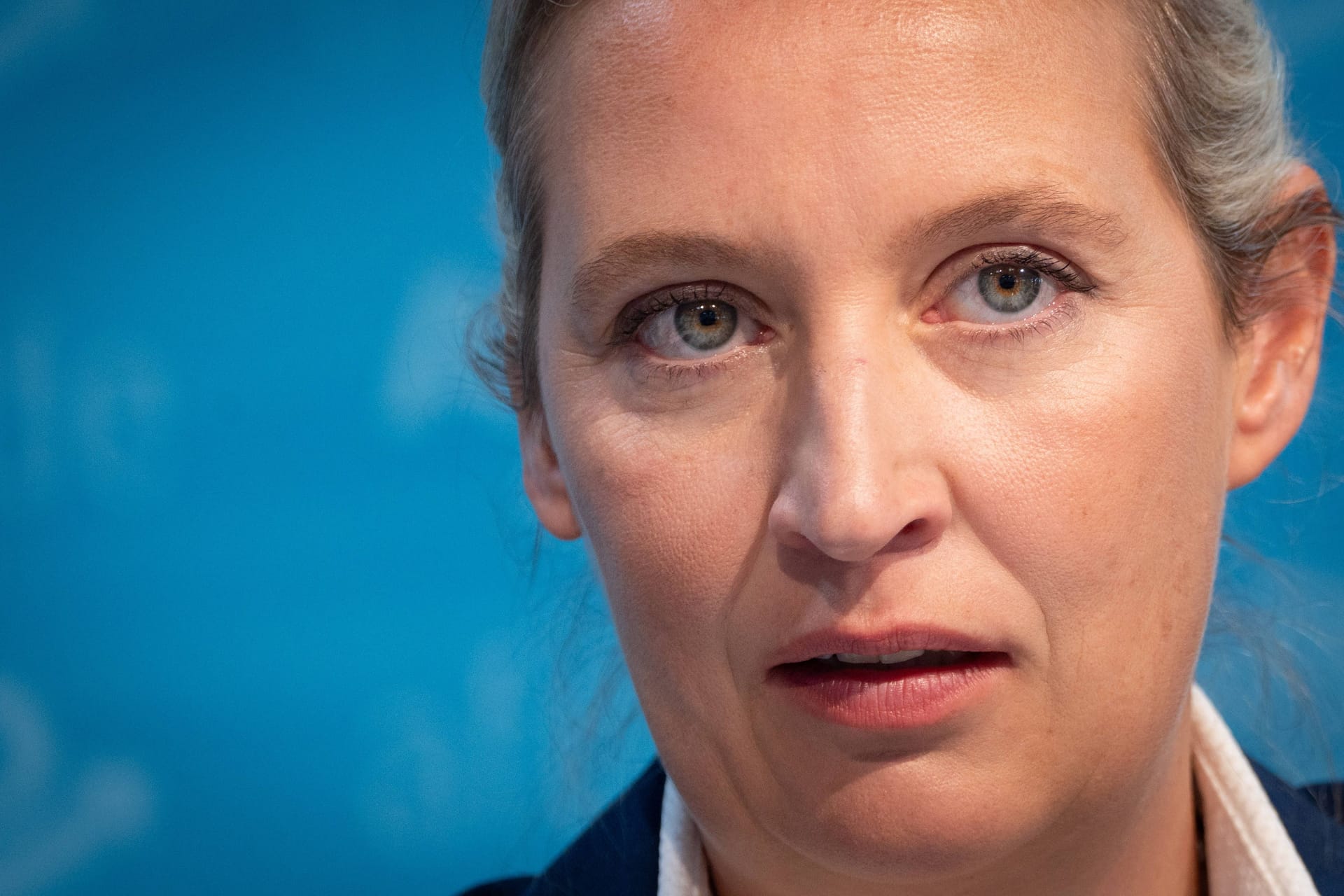 Pressekonferenz mit der AfD-Parteivorsitzenden Alice Weidel.