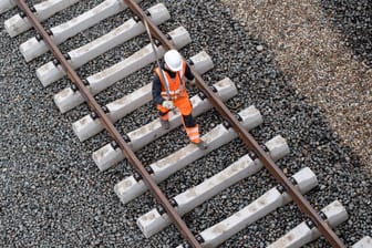 Bauarbeiten der Deutschen Bahn