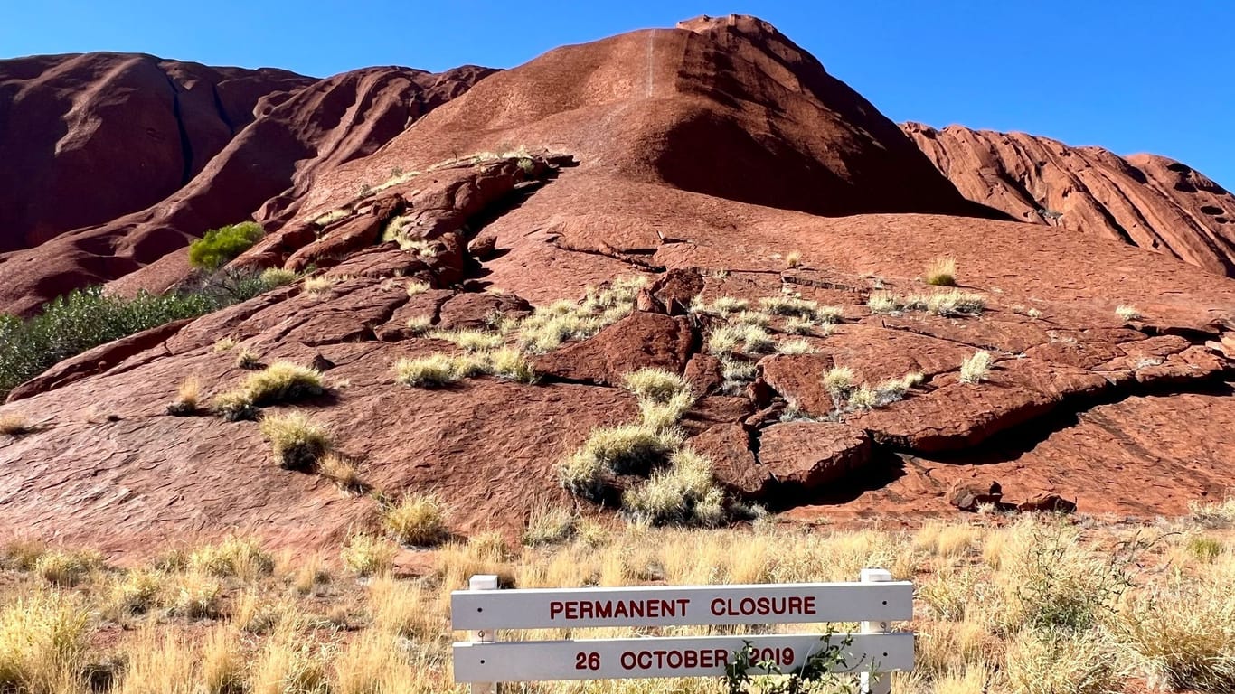 Fünf Jahre Kletterverbot am Uluru (früher Ayers Rock)