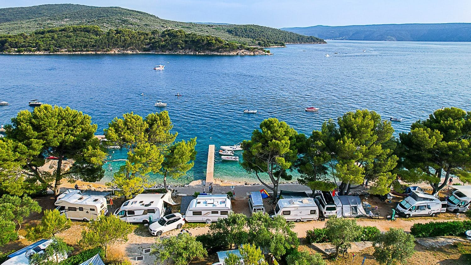 Nummer 1 in Kroatien: Camping Kovacine.