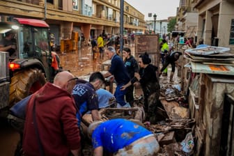 Unwetter in Spanien