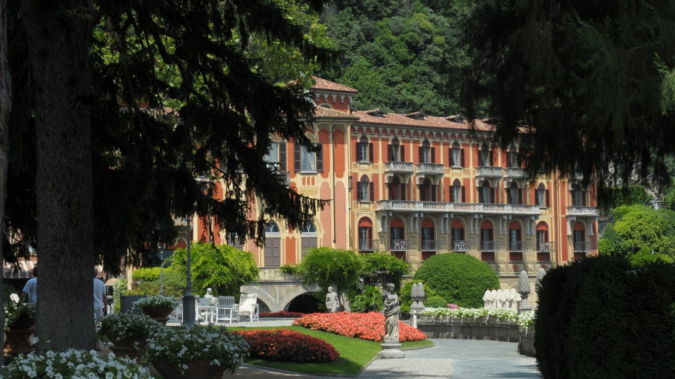 Villa d'Este am Comer See: Hier zeigen Luxusmarken gern ihre exklusivsten Neuheiten.