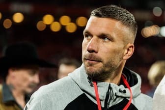 Lukas Podolski: Er bestreitet in Köln sein Abschiedsspiel.