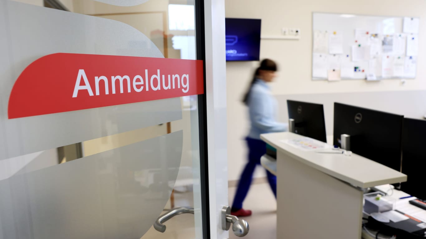 Die neue Notaufnahme in Senftenberg: Patienten mit leichteren Beschwerden können sich separat anmelden.