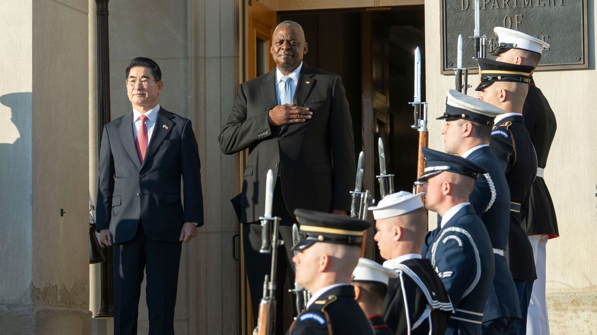 Südkoreanischer Außenminister im Pentagon Südkoreanischer Außenminister im Pentagon