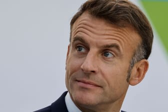 Emmanuel Macron: Er fordert eine politische Lösung.