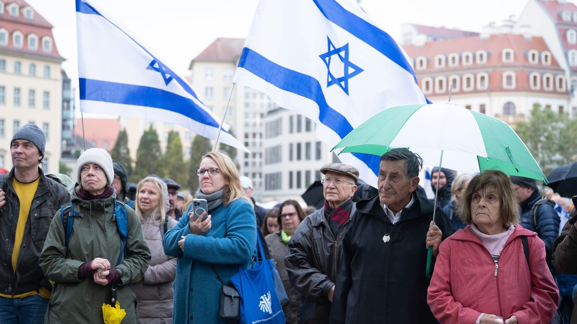 Jahrestag 7. Oktober 2023 - Dresden