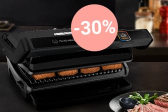 Holen Sie sich jetzt den OptiGrill XL von Tefal bei Amazon für weit unter 200 Euro und genießen Sie auch im Herbst perfekte Grillmomente.