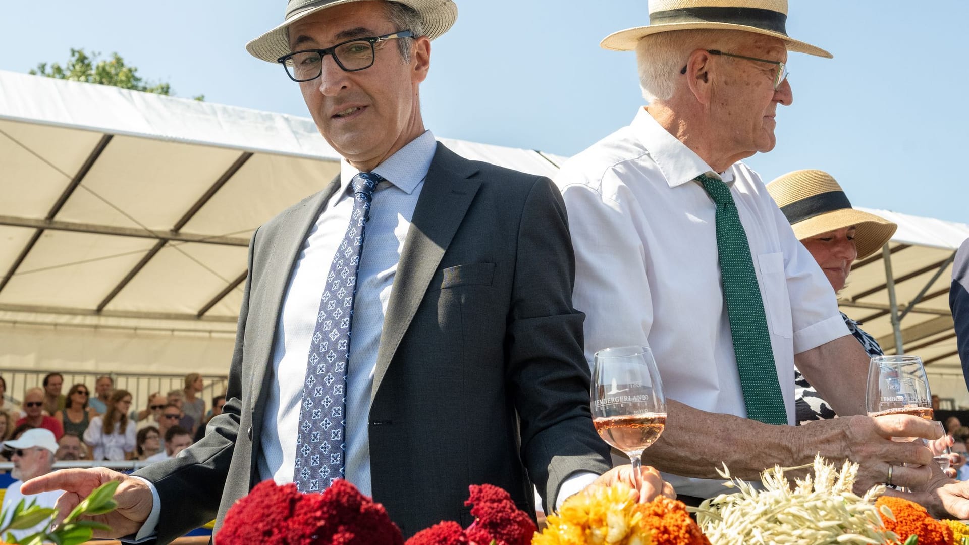 Cem Özdemir und Winfried Kretschmann.