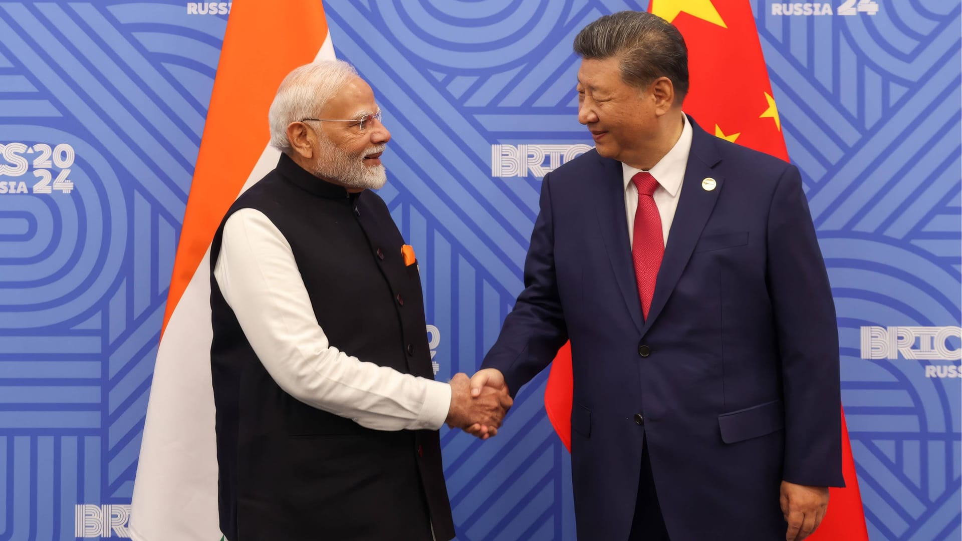 Narendra Modi und Xi Jinping beim Brics-Gipfel in Russland: Ihre Annäherung hat Signalkraft.