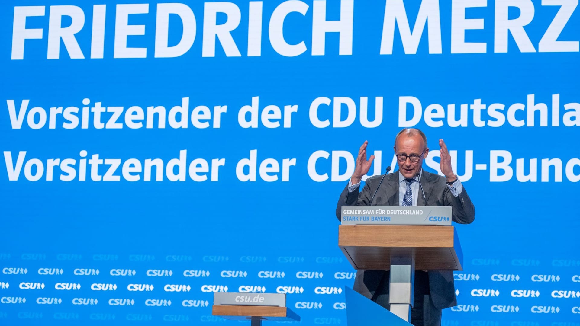 Abschluss Parteitag CSU