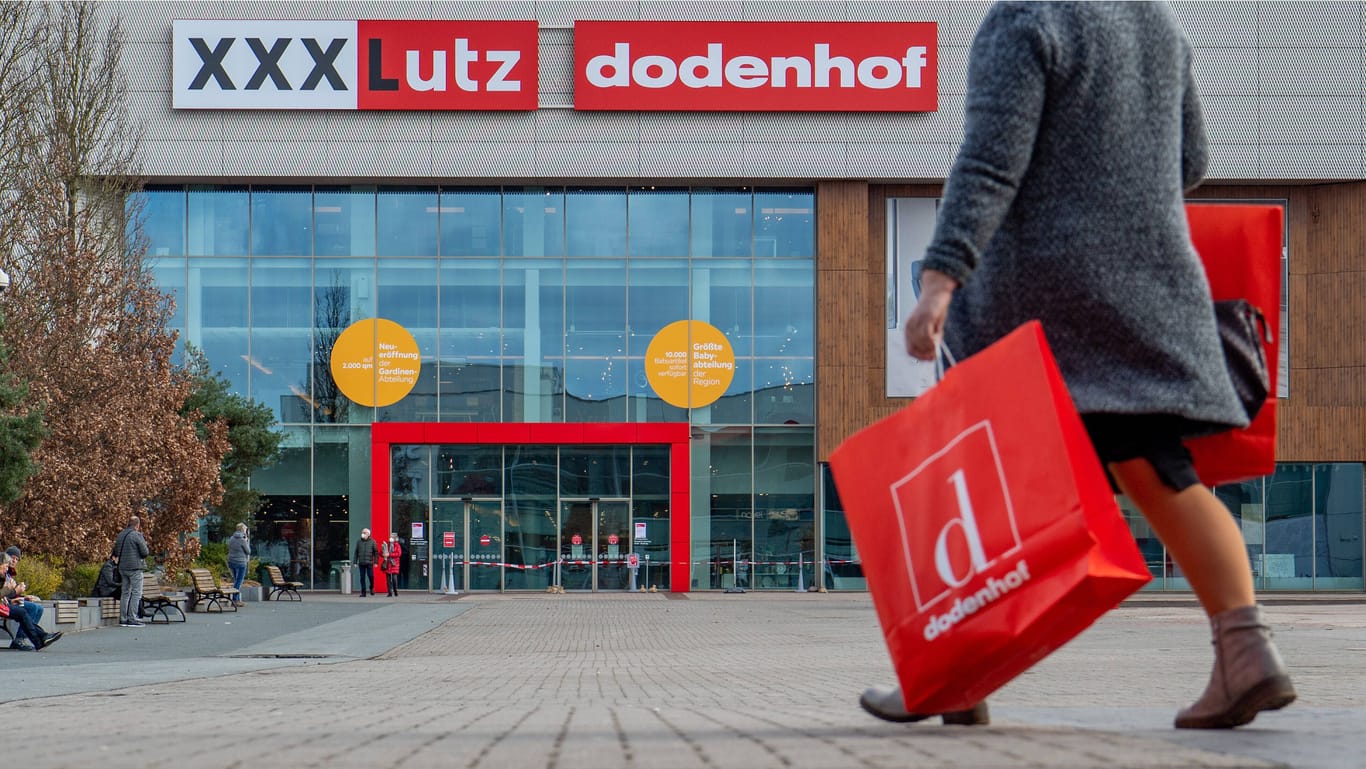 Das Einkaufszentrum Dodenhof in Posthausen bei Bremen: am 2. Oktober gibt es eine Neueröffnung.