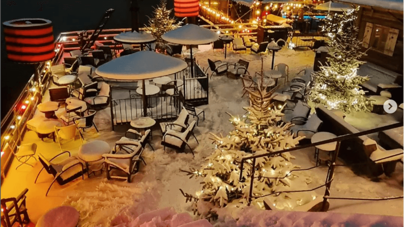 Winter Wonderland: Im vergangenen Jahr wurde der Weihnachtsmarkt vom Strand Pauli ordentlich eingeschneit.