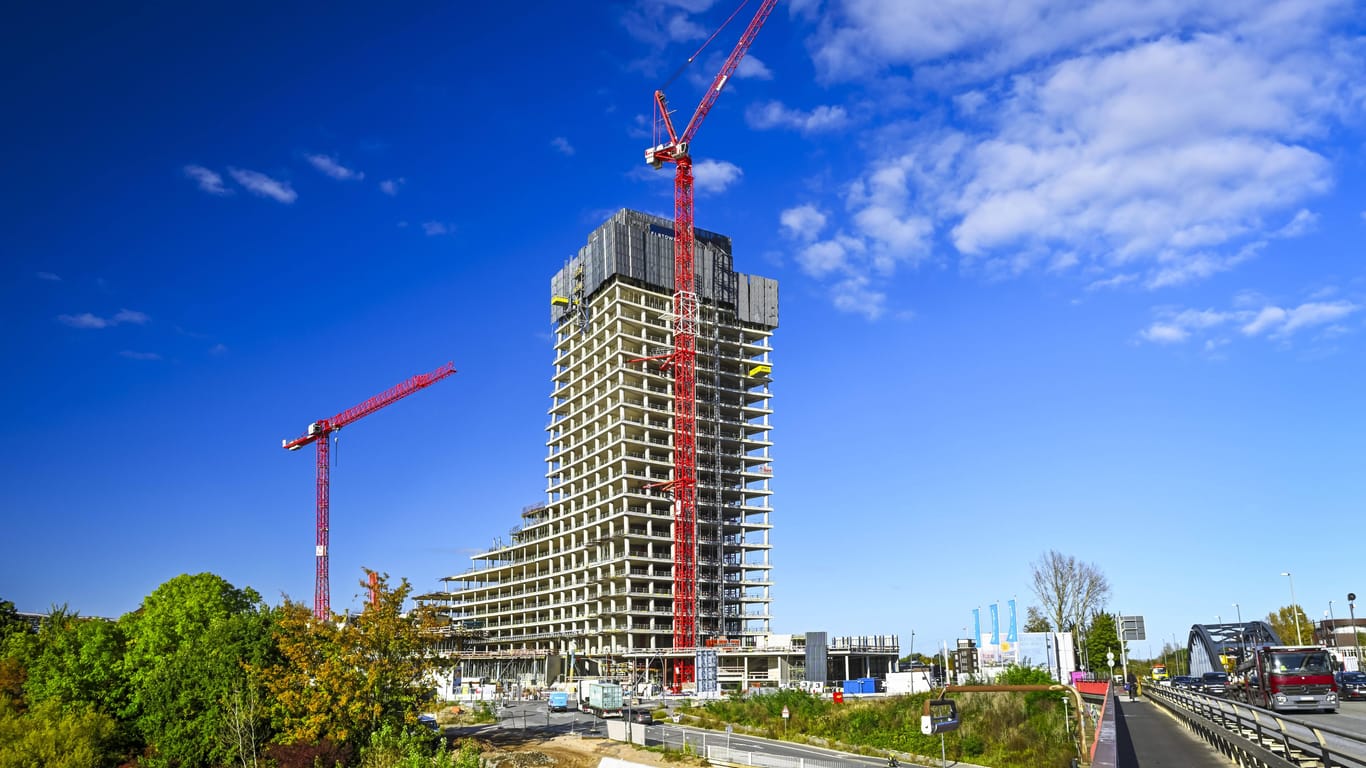 Die Elbtower-Baustelle in der Hafencity in Hamburg: Der türkische Konzern Enka Insaat ve Sanayi soll Interesse haben, das Projekt fertig zu bauen.