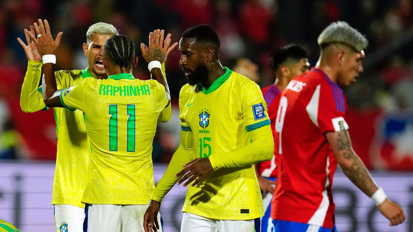 Brasilien gewinnt gegen Chile in WM-Qualifikation