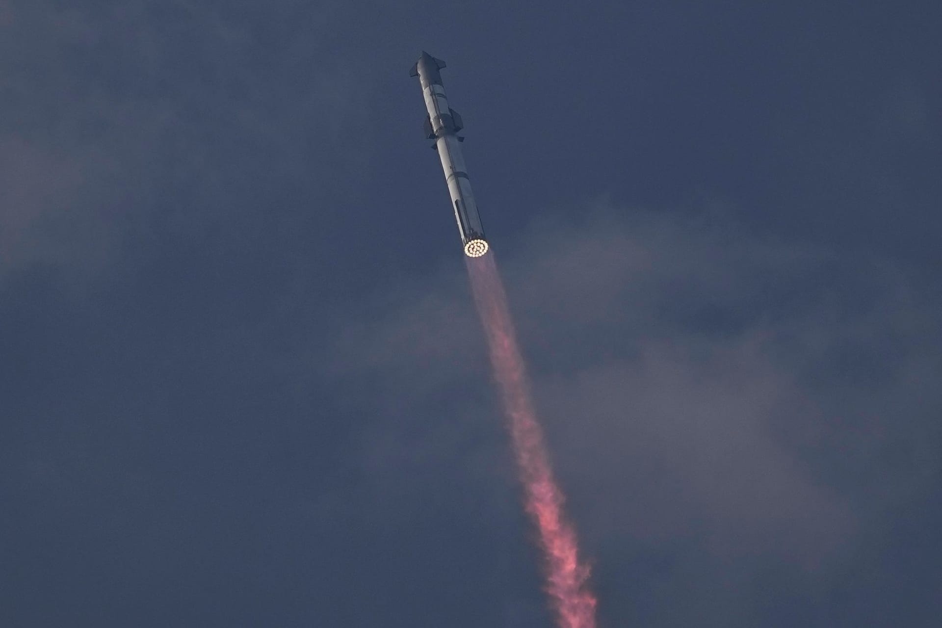 Raketensystem «Starship» bei drittem Testflug