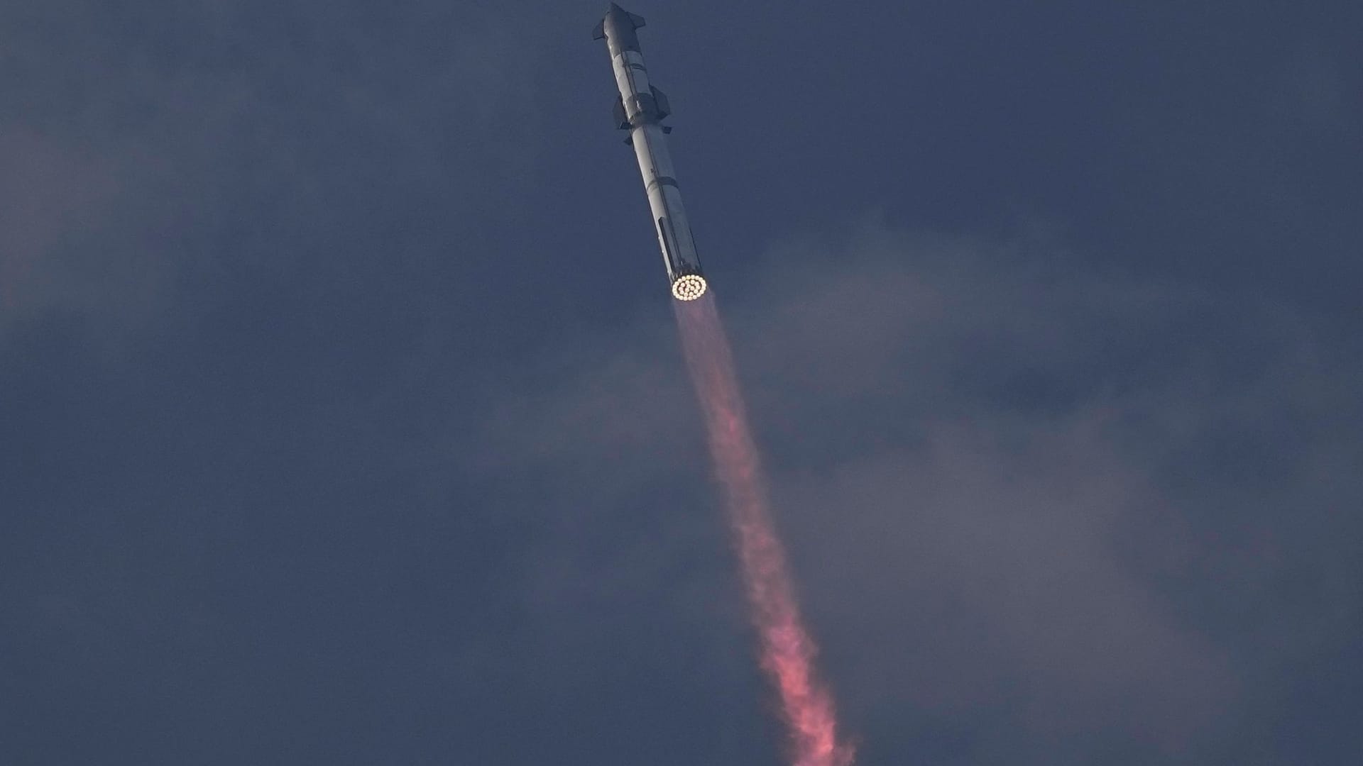 Raketensystem «Starship» bei drittem Testflug