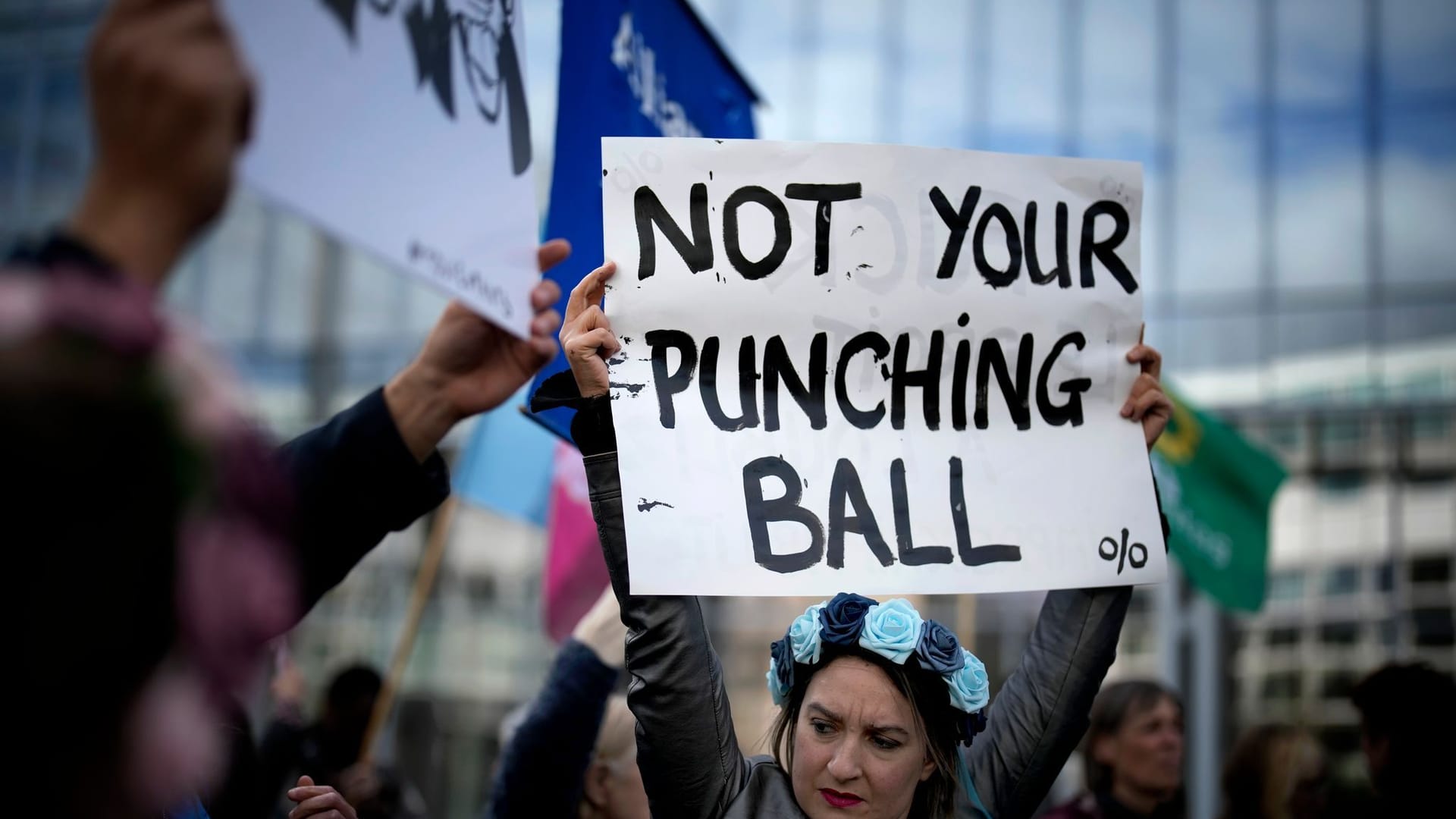 Proteste gegen sexuelle Gewalt in Paris