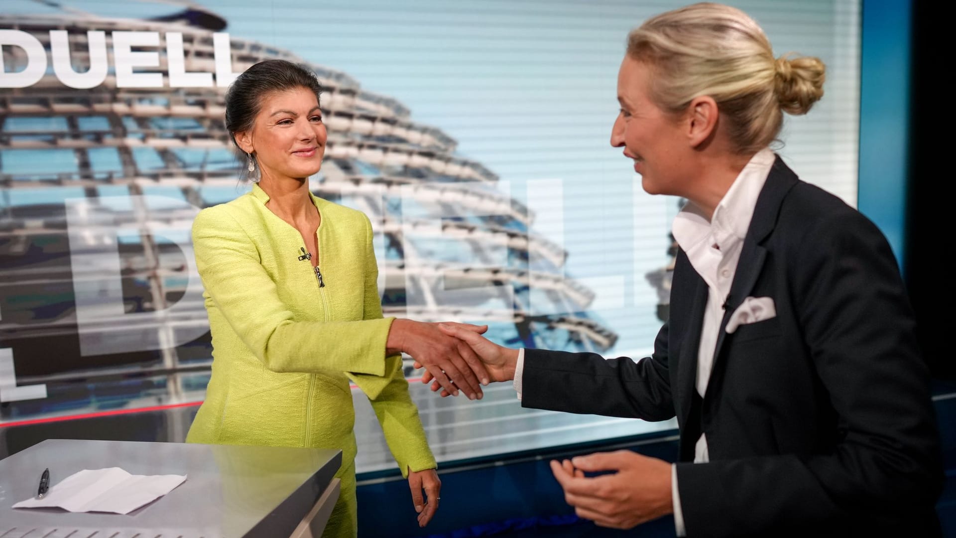 Sahra Wagenknecht und Alice Weidel verkörpern die Veränderung des Parteiensystems.