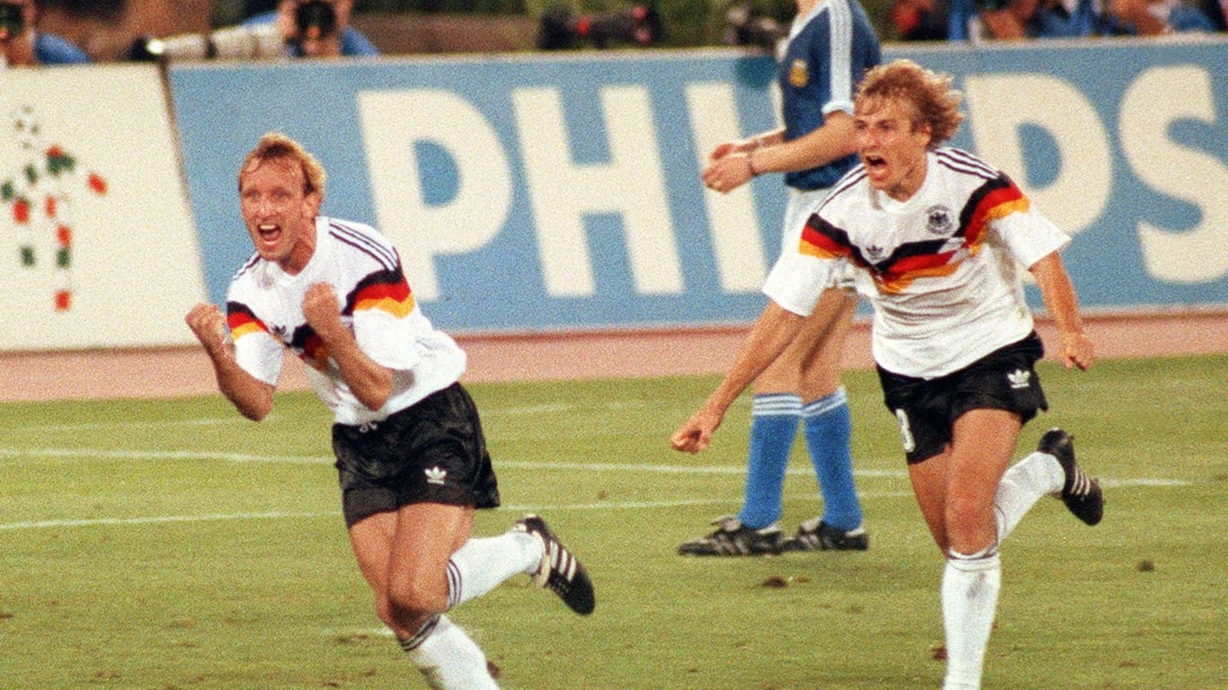 Andreas Brehme und Jürgen Klinsmann