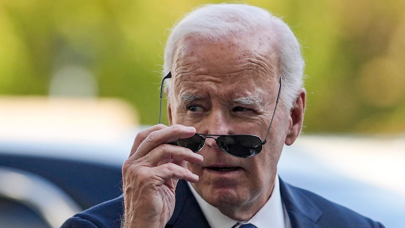 Biden beim Staatsbesuch in Berlin: Besonders mit Blick auf den Ukrainekonflikt bliebt der US-Präsident in Deutschland vage.