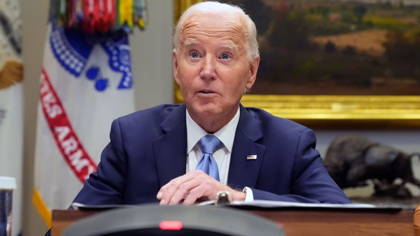 Nach dem Hurrikan «Helene» - Biden